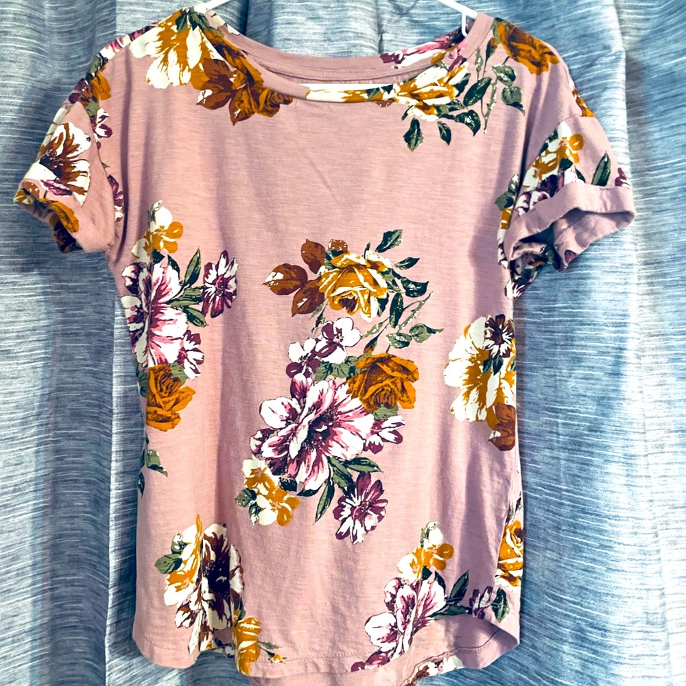 Women’s Floral short sleeve casual top